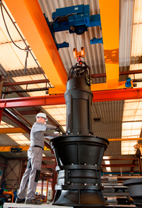 Bơm thoát nước đặt chìm SVA-SVH, SVAT-SVHT