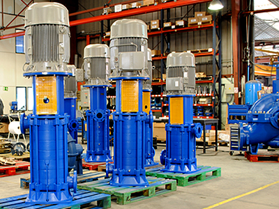 Bơm ly tâm trục ngang đa tầng cánh APM