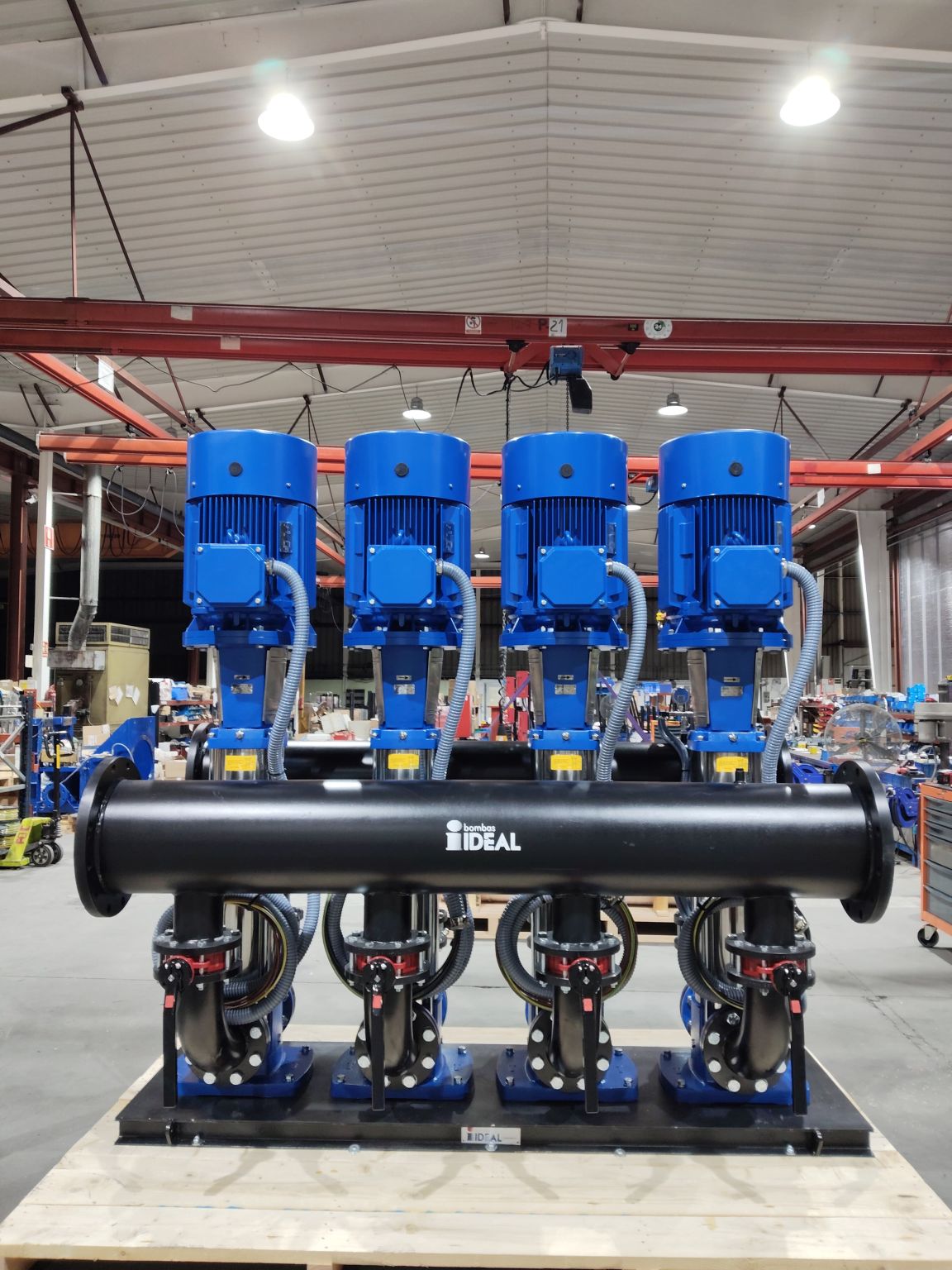 Bơm trục đứng đa tầng cánh VIP-V, NLV, NXA, NXV, NLX